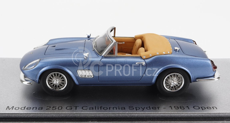Kess-model Modena 250gt California Spider Open 1961 1:43 Světle Modrá Met