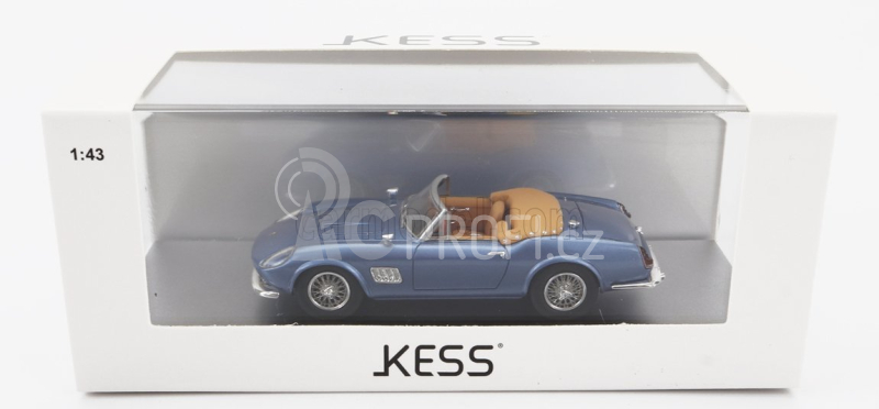 Kess-model Modena 250gt California Spider Open 1961 1:43 Světle Modrá Met
