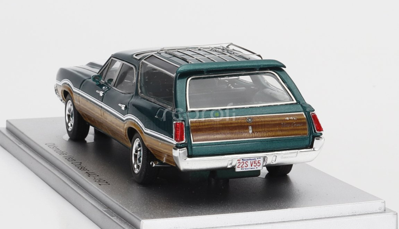 Kess-model Oldsmobile Vista Cruiser 442 Sw Station Wagon 1972 1:43 Zelená S Bílým Dřevem
