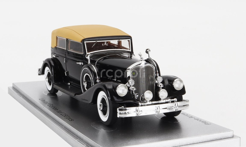 Kess-model Pierce arrow 124 Convertible Berline Sedan Le Baron Closed 1933 1:43 Black
