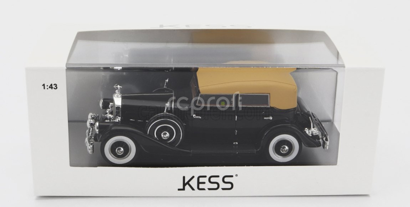Kess-model Pierce arrow 124 Convertible Berline Sedan Le Baron Closed 1933 1:43 Black