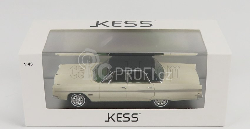Kess-model Plymouth Fury 4-door Sedan 1968 1:43 Ivory Green