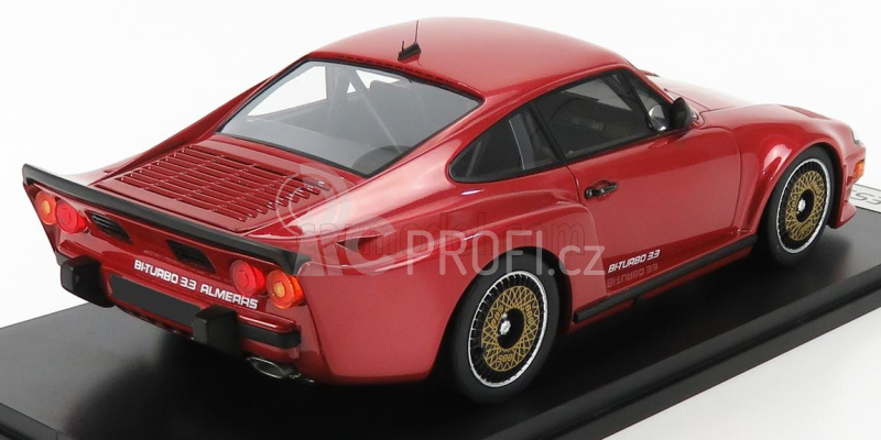 Kess-model Porsche 911 930 Biturbo 3.3 Almeras 1993 1:18 Red