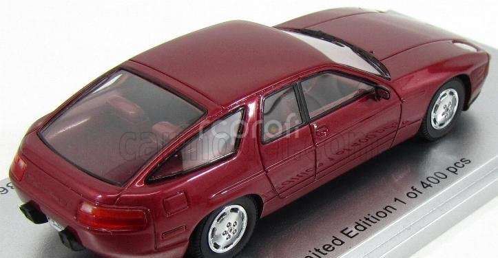Kess-model Porsche 928 Custom Factory 4-door Sedan 1986 1:43 Red Met