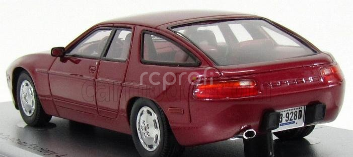 Kess-model Porsche 928 Custom Factory 4-door Sedan 1986 1:43 Red Met