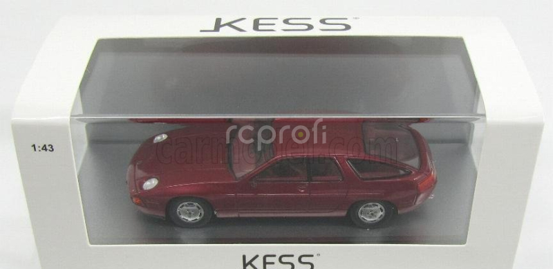 Kess-model Porsche 928 Custom Factory 4-door Sedan 1986 1:43 Red Met