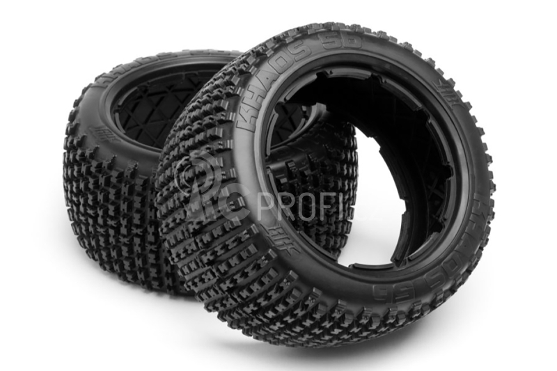 Khaos Tire (White/Baja 5B/Rear/2Pcs)