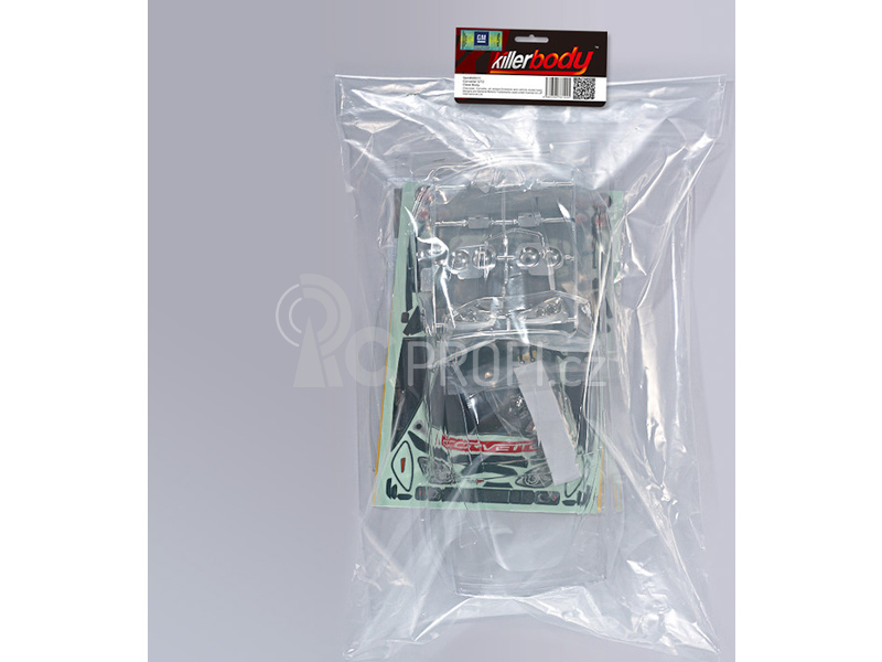 Killerbody karosérie 1:10 Corvette GT2 čirá