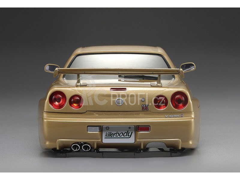 Killerbody karosérie 1:10 Nissan Skyline R34 zlatá