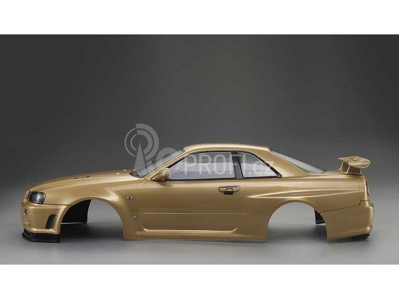 Killerbody karosérie 1:10 Nissan Skyline R34 zlatá