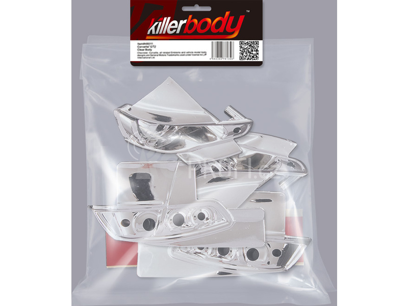 Killerbody paraboly světlometů: Lancer EVO X 1:10