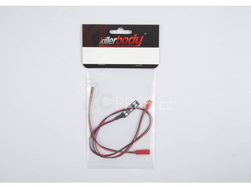 Killerbody pásek 6 červených LED osvětlení podvozku