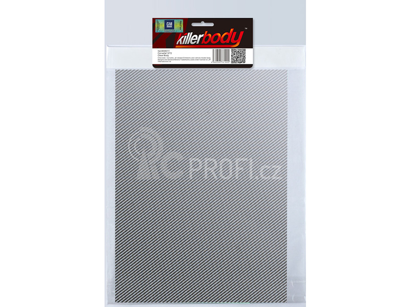 Killerbody samolepka Carbon typ B 300x195mm
