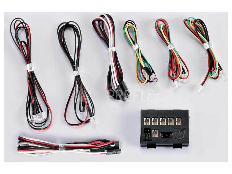 Killerbody světelná sada 1:7 10x LED, řídicí jednotka