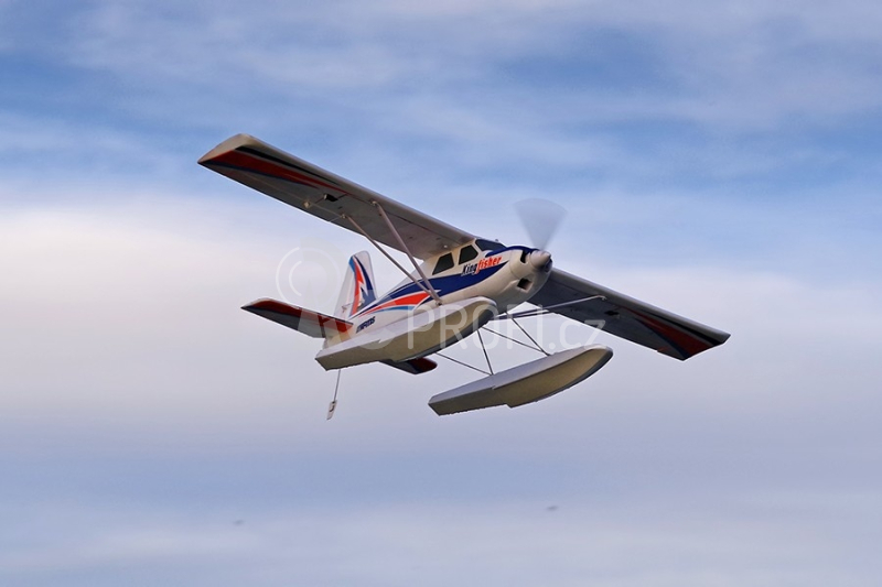 Kingfisher 1400mm ARF s koly, plováky a lyžemi