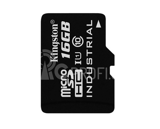 Kingston microSDHC 16GB UHS-I (90R/45W) Industrial Temp Card