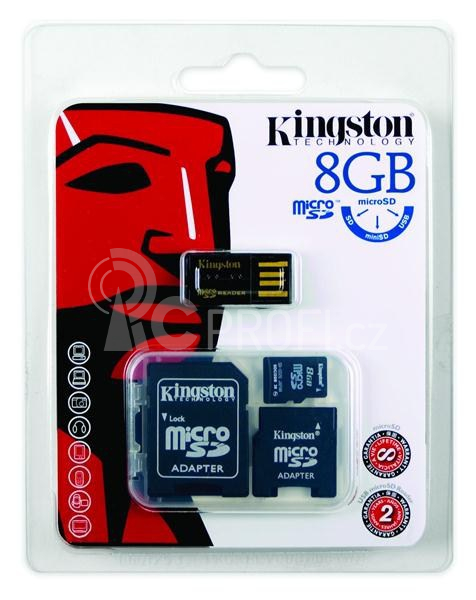 Kingston MicroSDHC 8GB mobility kit