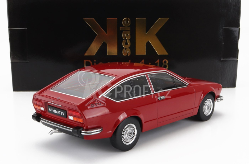Kk-scale Alfa romeo Alfetta 2000 Gtv 1976 1:18 Red