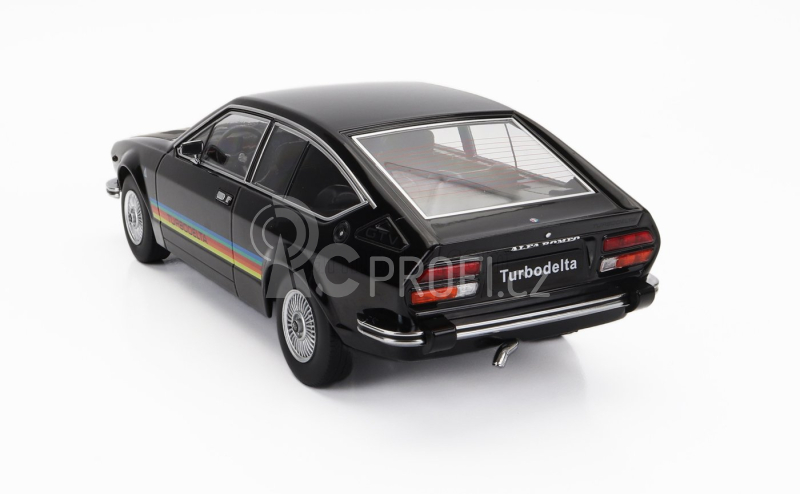 Kk-scale Alfa romeo Alfetta 2000 Gtv Turbodelta 1979 1:18 2 Tóny Černé