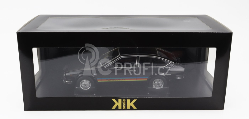Kk-scale Alfa romeo Alfetta 2000 Gtv Turbodelta 1979 1:18 2 Tóny Černé