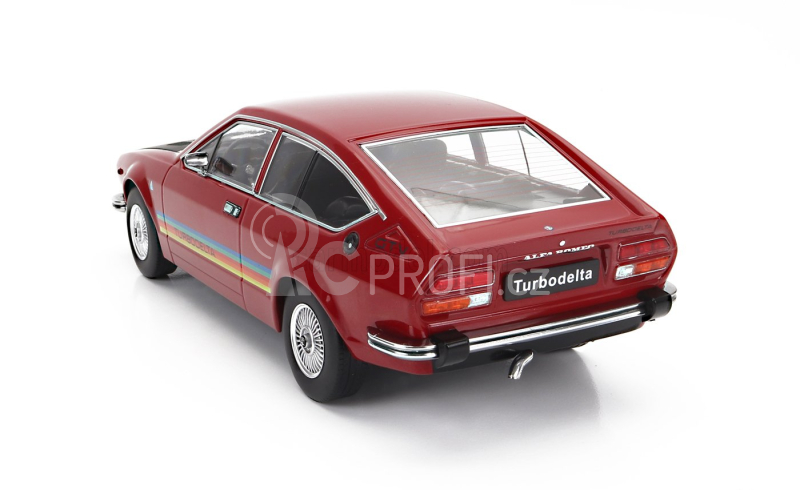 Kk-scale Alfa romeo Alfetta 2000 Gtv Turbodelta 1979 1:18 Červená Černá