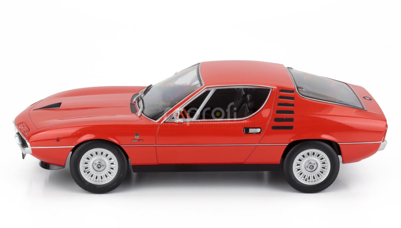 Kk-scale Alfa romeo Montreal 1970 - Black Interior 1:18 Alfa Red