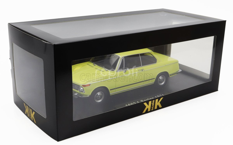 Kk-scale BMW 1602 1-series 1971 1:18 Žlutá