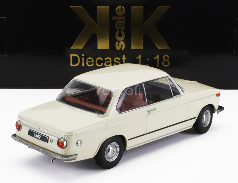 Kk-scale BMW 1802 1-series Facelift (restyling) 1971 1:18 Bílá