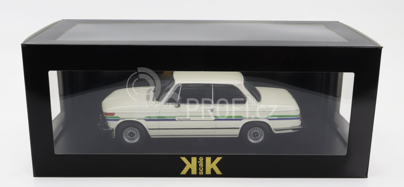 Kk-scale BMW 2002 Alpina 1974 1:18 Bílá