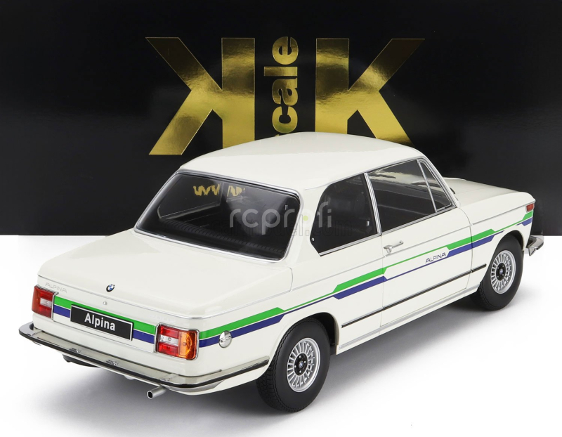 Kk-scale BMW 2002 Alpina 2-series 1974 1:12 Bílá