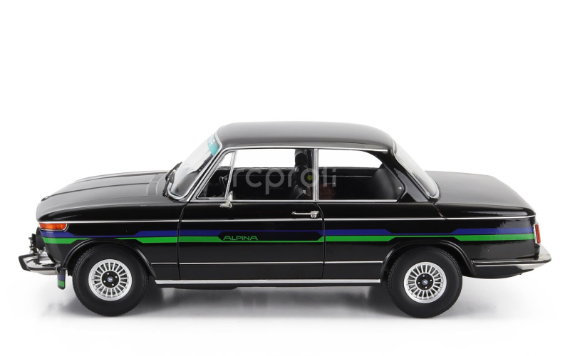 Kk-scale BMW 2002 Alpina 2-series 1974 1:12 Black