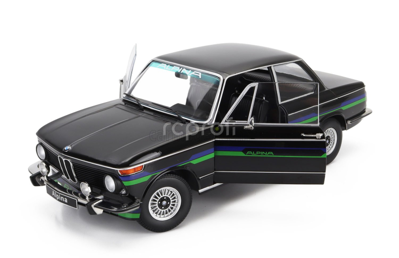 Kk-scale BMW 2002 Alpina 2-series 1974 1:12 Black
