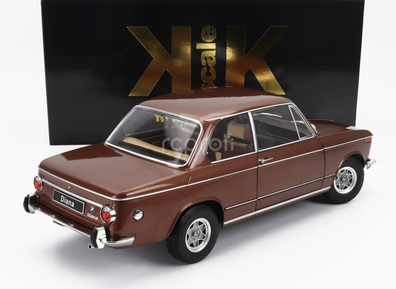 Kk-scale BMW 2002ti Diana 1970 1:12 Brown Met
