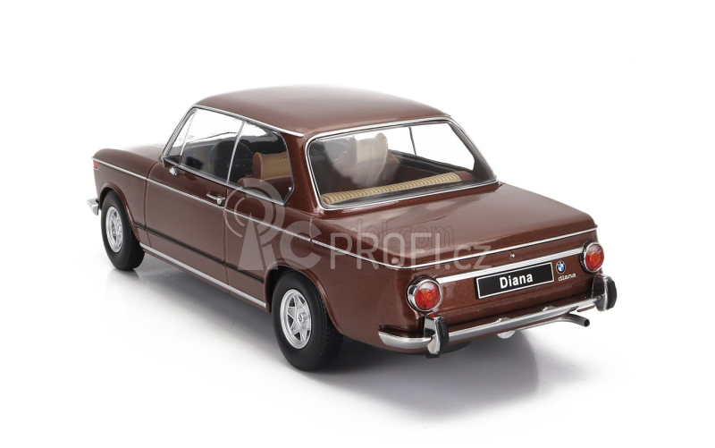 Kk-scale BMW 2002ti Diana 1970 1:18 Brown Met