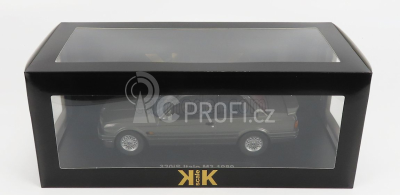 Kk-scale BMW 3-series 320is Italy M3 (e30) 1989 1:18 Grey Met