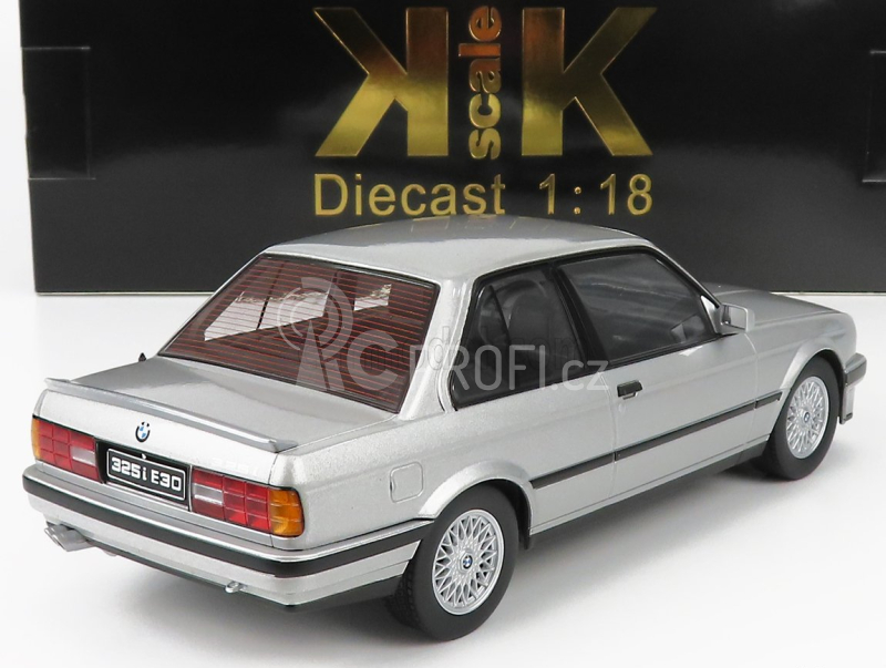 Kk-scale BMW 3-series 325i (e30) M-package 1987 1:18 Silver
