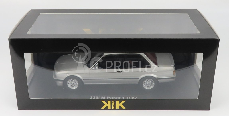 Kk-scale BMW 3-series 325i (e30) M-package 1987 1:18 Silver