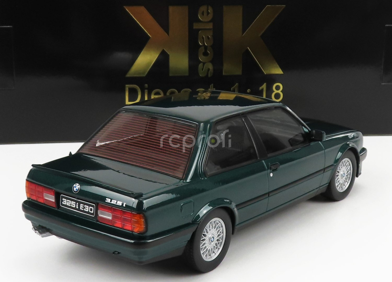 Kk-scale BMW 3-series 325i (e30) M-package 1987 1:18 Zelená