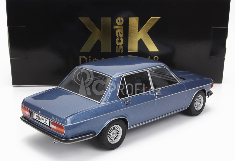 Kk-scale BMW 3.0s E3 Mkii 1971 1:18 Blue Met