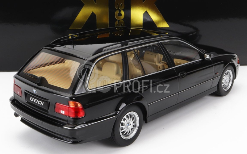 Kk-scale BMW 5-series 520i (e39) Touring Sw Station Wagon 1997 1:18 Black Met
