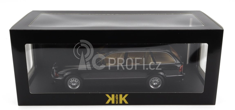 Kk-scale BMW 5-series 520i (e39) Touring Sw Station Wagon 1997 1:18 Black Met