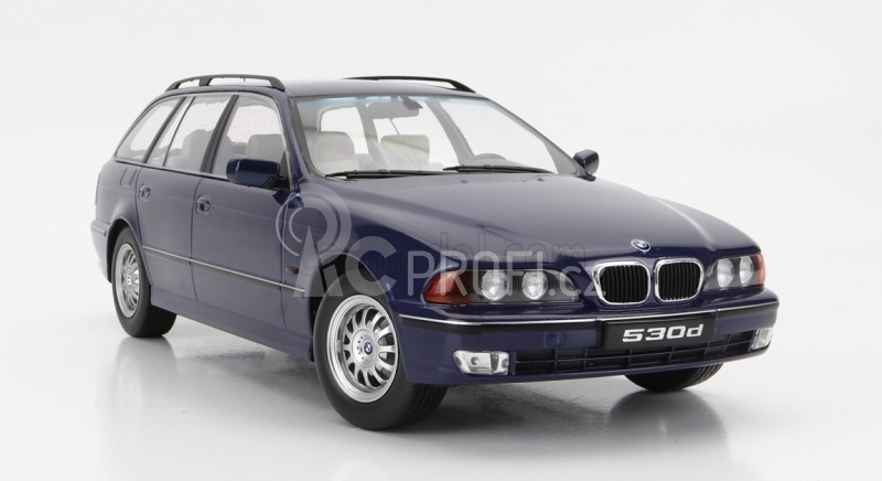 Kk-scale BMW 5-series 530d (e39) Touring Sw Station Wagon 1997 1:18 Blue Met
