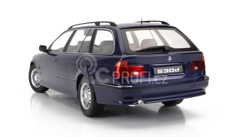 Kk-scale BMW 5-series 530d (e39) Touring Sw Station Wagon 1997 1:18 Blue Met