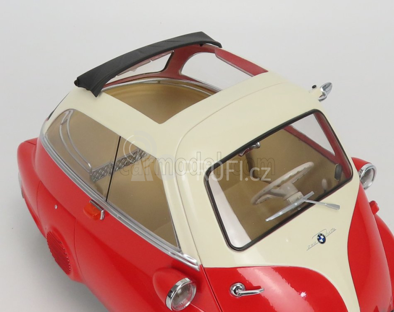 Kk-scale BMW Isetta 1959 1:12 Červená Bílá