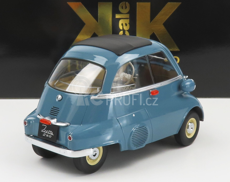 Kk-scale BMW Isetta 1959 1:12 Modrá Šedá
