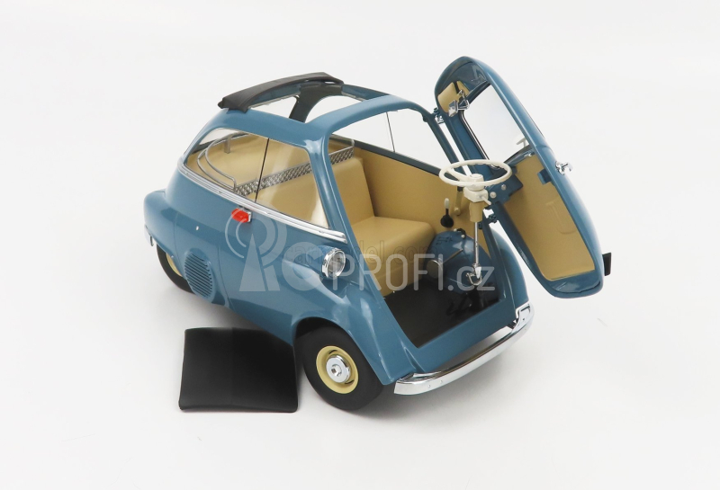 Kk-scale BMW Isetta 1959 1:12 Modrá Šedá