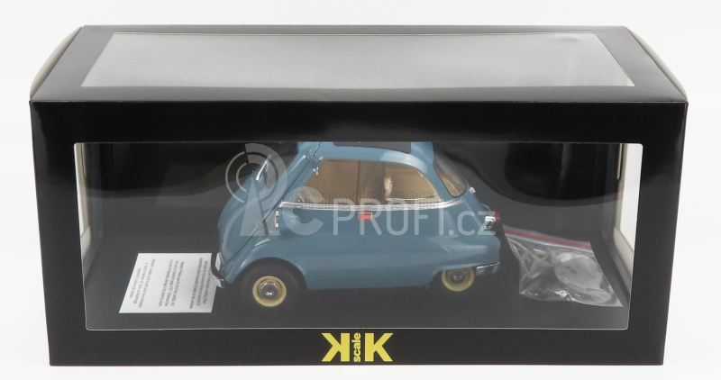 Kk-scale BMW Isetta 1959 1:12 Modrá Šedá