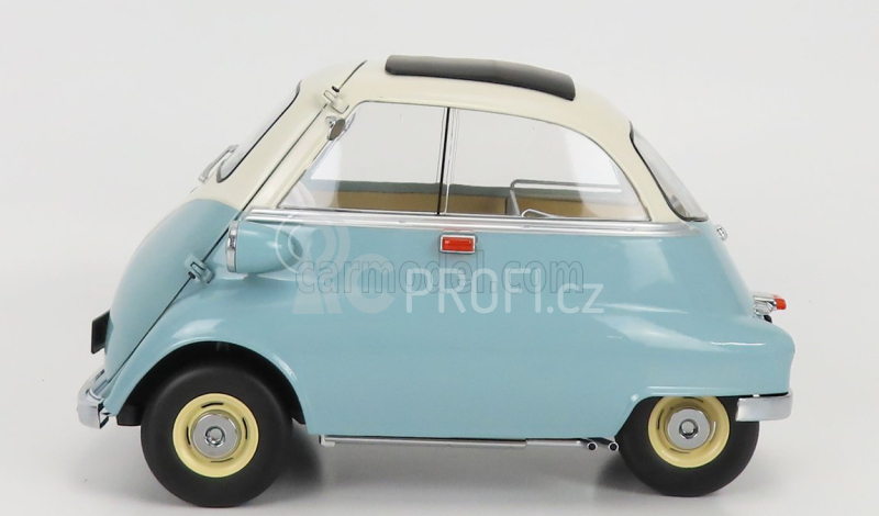 Kk-scale BMW Isetta 1959 1:12 Světle Modrá Bílá