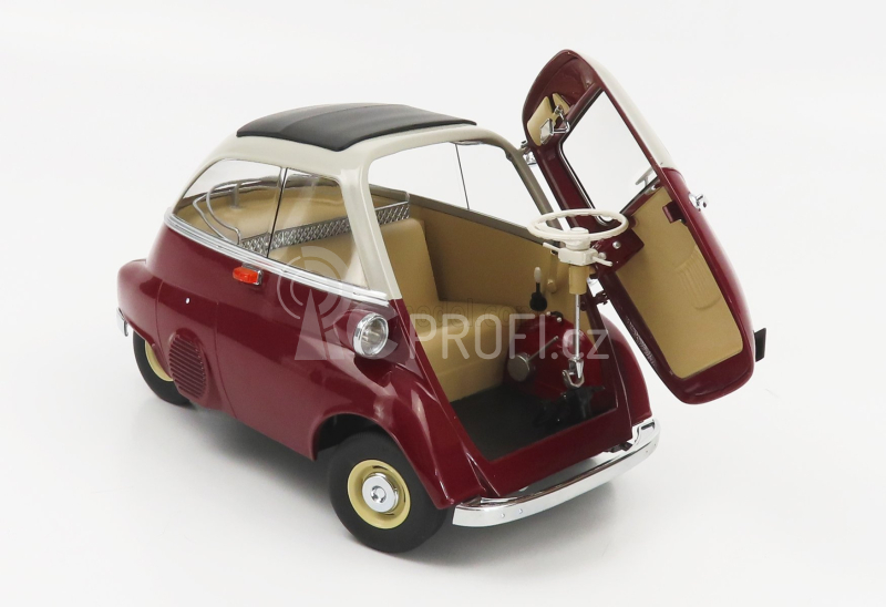 Kk-scale BMW Isetta 1959 1:12 Tmavě Červená