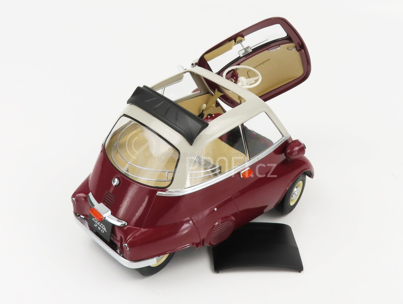 Kk-scale BMW Isetta 1959 1:12 Tmavě Červená